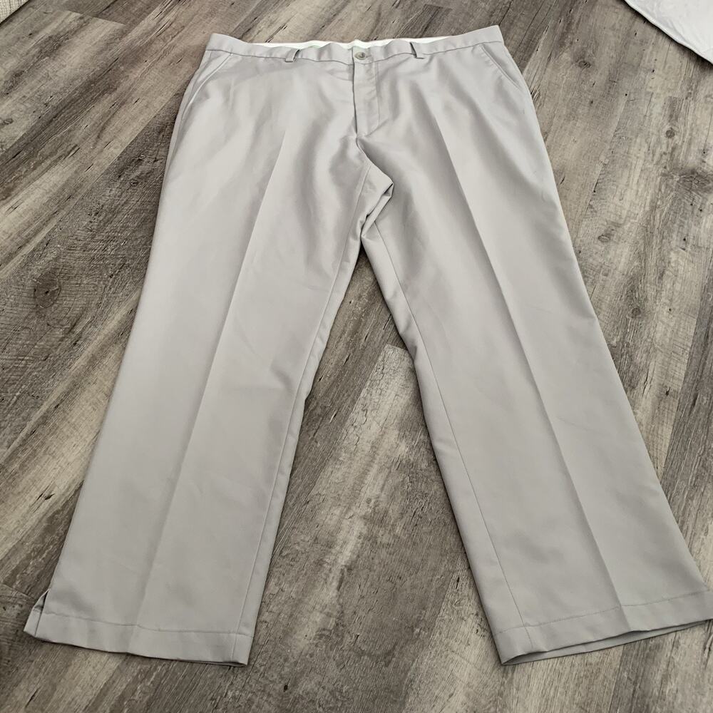 Greg Norman x Tasso Elba Golf Pants Mens 40x30 Bone Beige Performance Wicking